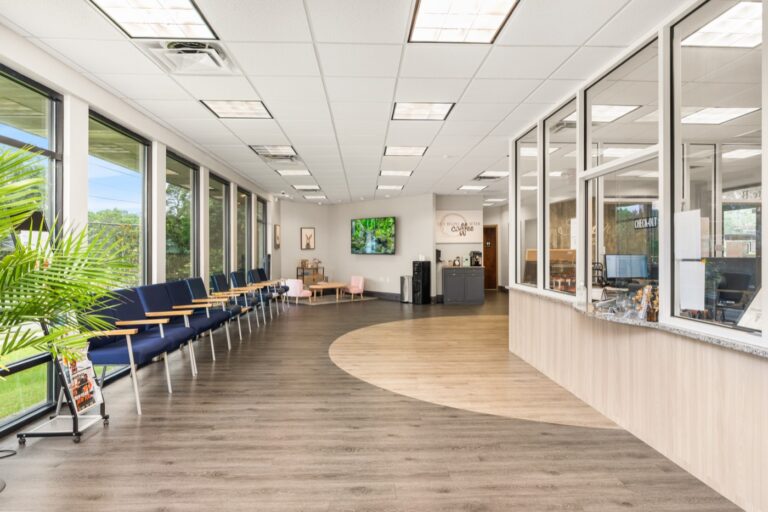 Clinic waiting area